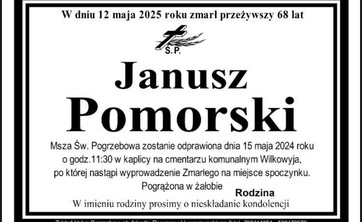 Zmarł Janusz Pomorski, wieloletni pracownik OKL