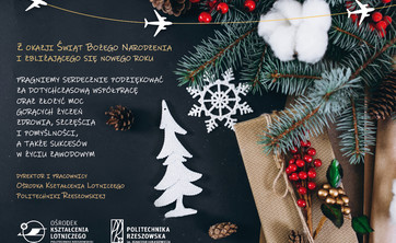 Pięknych świąt i dobrego Nowego Roku. Życzenia świąteczne