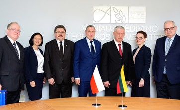 Odnowienie współpracy z Wileńskim Uniwersytetem Technicznym