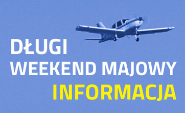 Loty szkoleniowe w czasie tzw. "długiego weekendu majowego"
